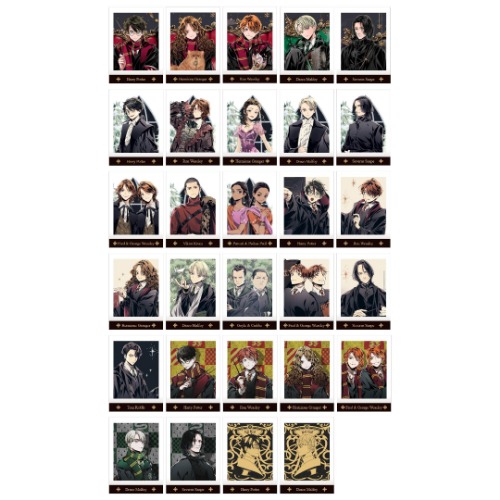 [23년 06월 발매] 해리포터 파샤코레 3매입 랜덤 단품 (해리포터 포토 카드 공식 굿즈)